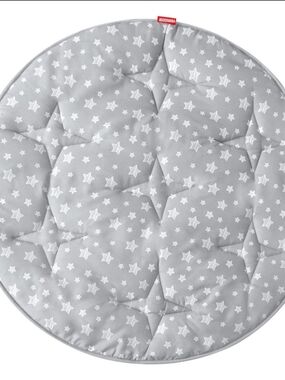 Circle Baby Play Mat Tummy Time Playmat Gift Quilted Stars Baby Mat